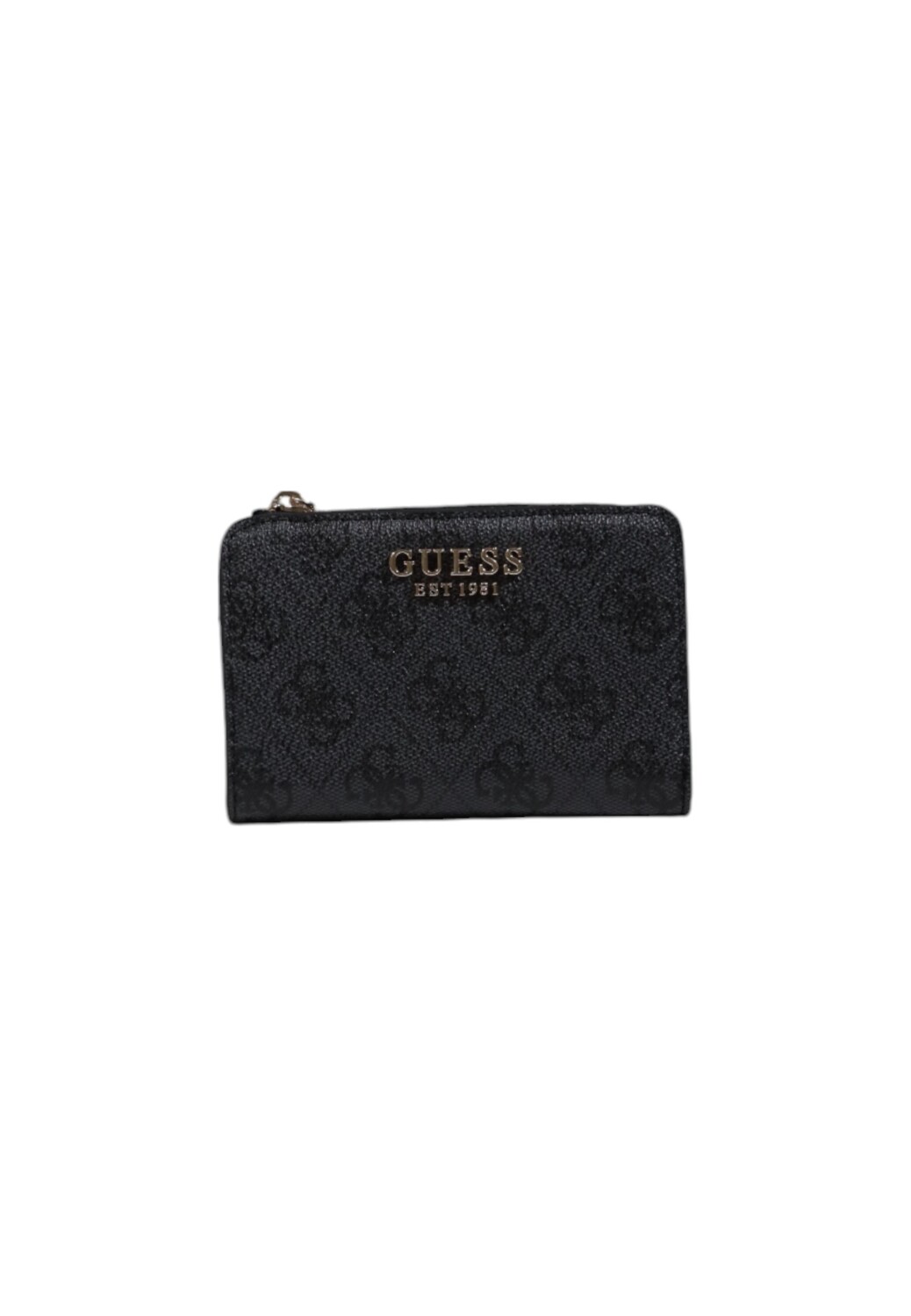 

Кошелек женский GUESS с фирменным принтом, черный