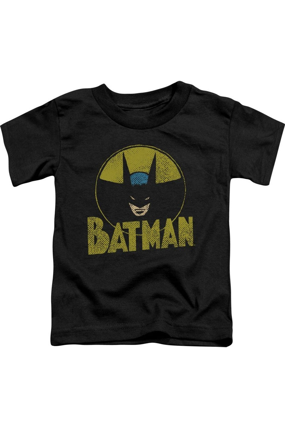 

Футболка с коротким рукавом для малышей с круговым принтом Bat от DC Comics Gildan, черный