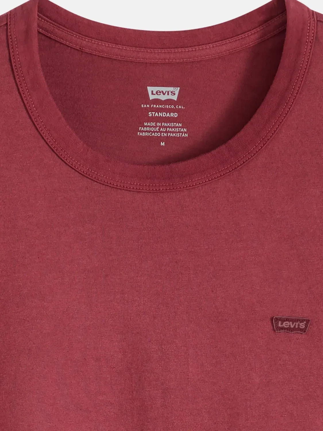 Футболка 'LEVI'S ICON TEE GARMENT T-SHIRT' Levi'S , Dark Red — фото 4
