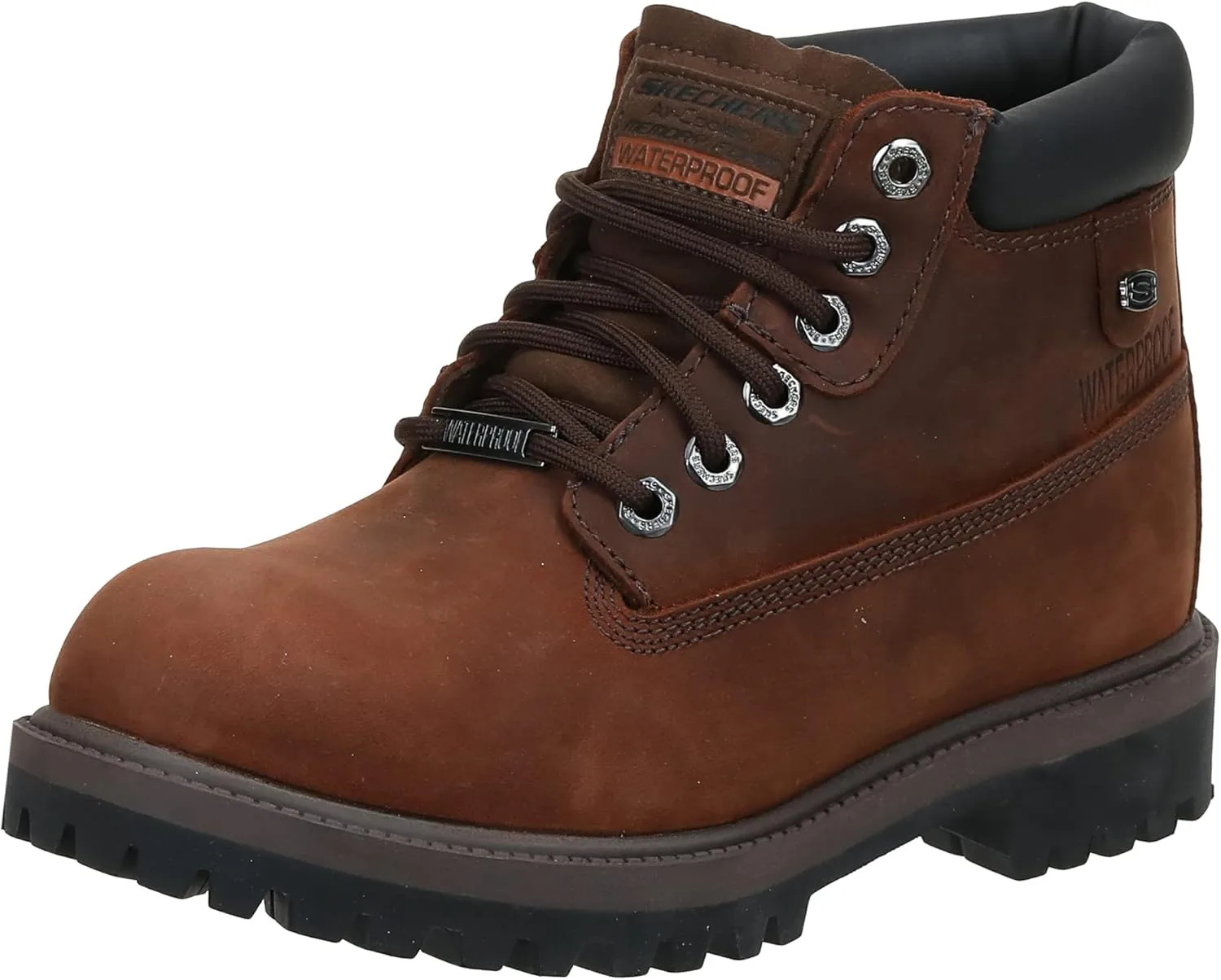 Вердикт по ботинкам Skechers Sergeants, коричневый