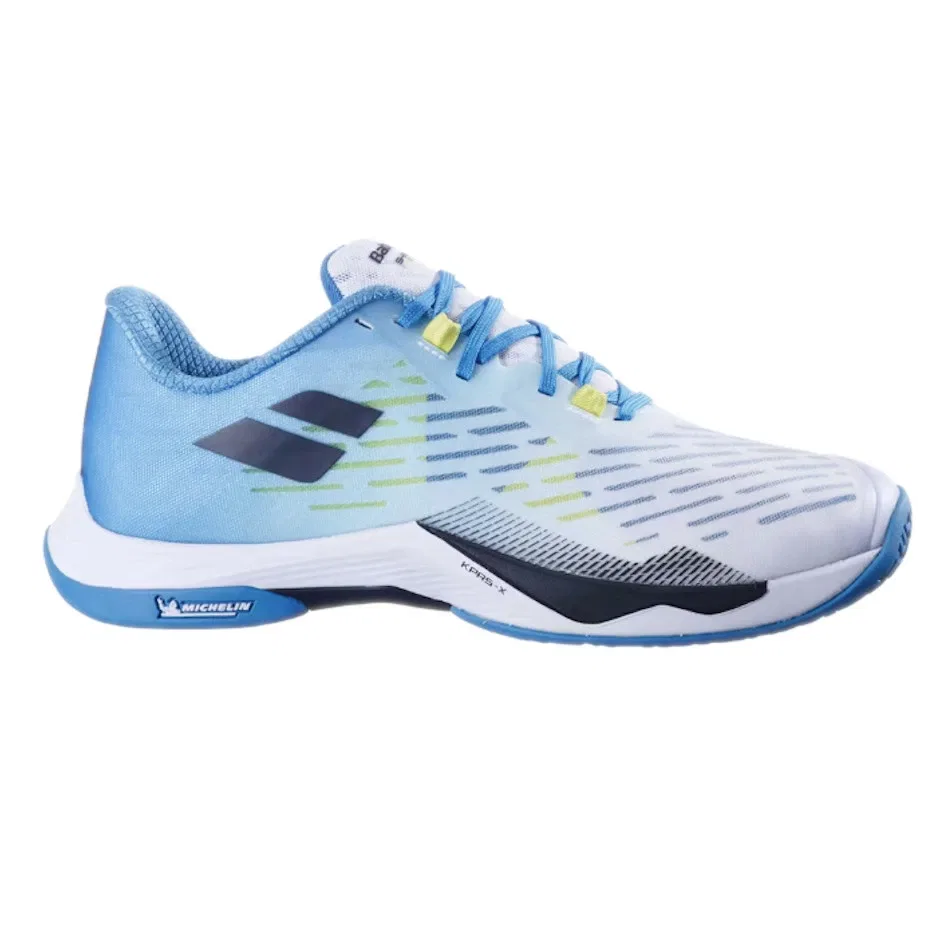 Мужские кроссовки для бадминтона «Shadow Tour 5» от Babolat, Algiers X Blue — фото 2
