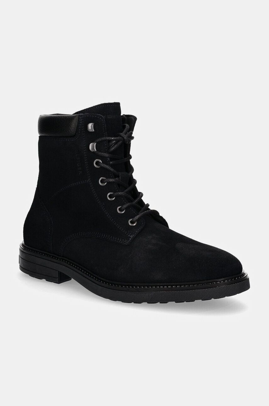 

Ботильоны Tommy Hilfiger HILFIGER OUTDOOR SUEDE BOOT, темно-синий