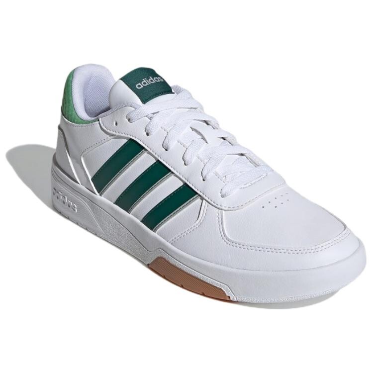 Кроссовки adidas Court Skateboarding Shoes Men Low-top White/Green, зеленый — фото 3
