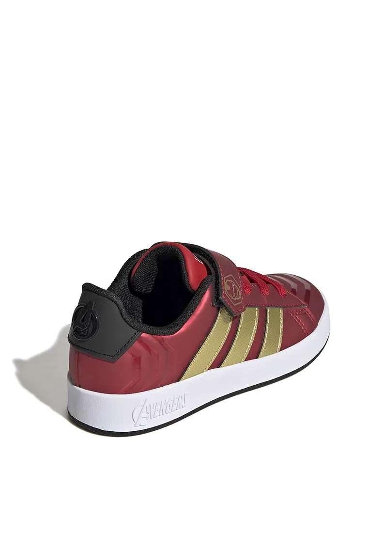 Кроссовки детские, Adidas x Marvel Avengers Grand Court, Adidas, черный — фото 3