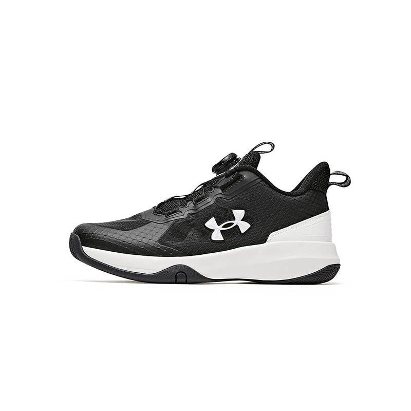 Детские баскетбольные кроссовки Unisex Under Armour, белый/синий — фото 3