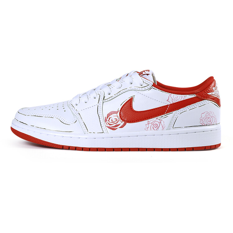 

Баскетбольные кроссовки Air 1 Vintage Unisex Low-Top White/Red Jordan