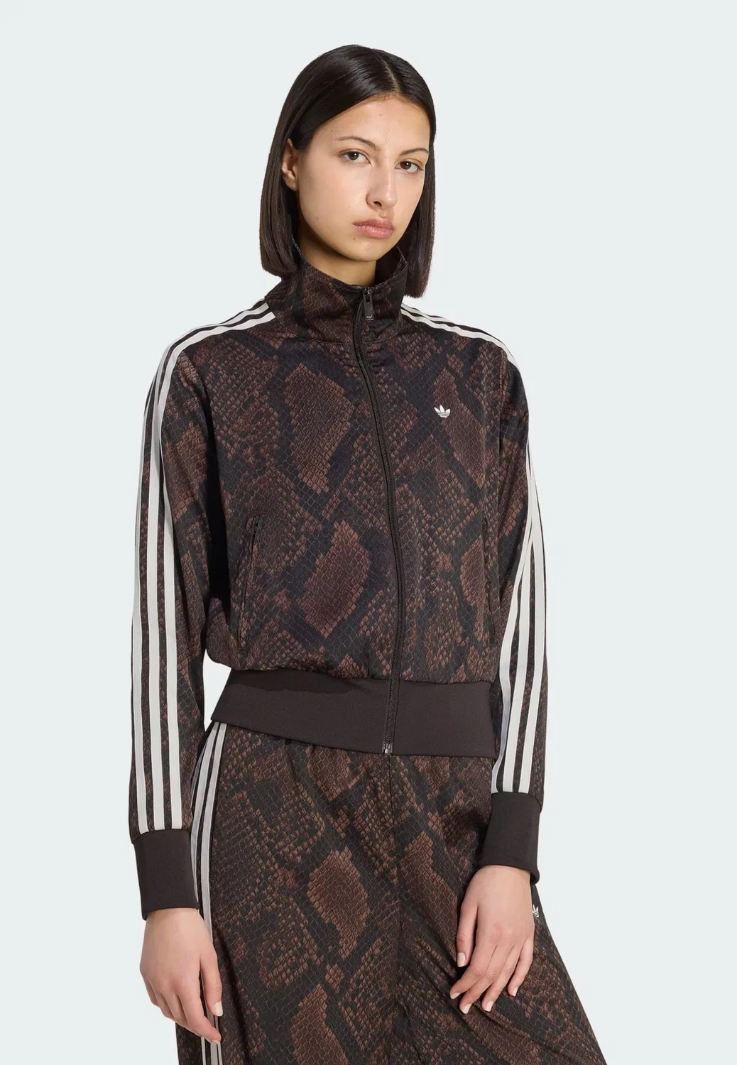 Ветровка Adidas Originals, темно-коричневый — фото 2