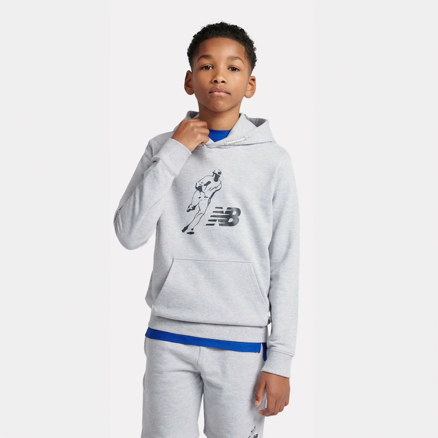 Худи с графическим принтом Shohei Ohtani Junior "Always on Logo" New Balance, AGT Athletic Gray Heather