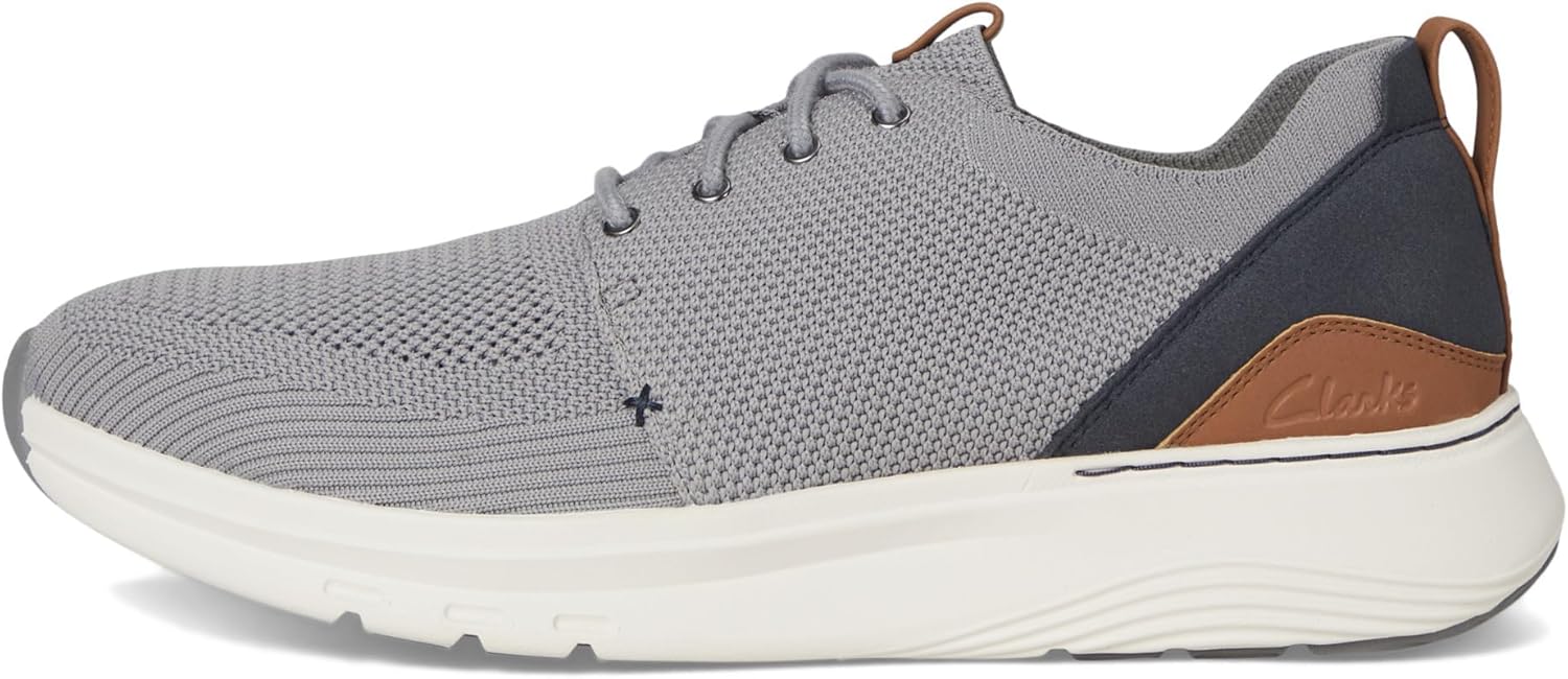 Мужские кроссовки Clarks Motion Trek Mx, светло-серый — фото 4