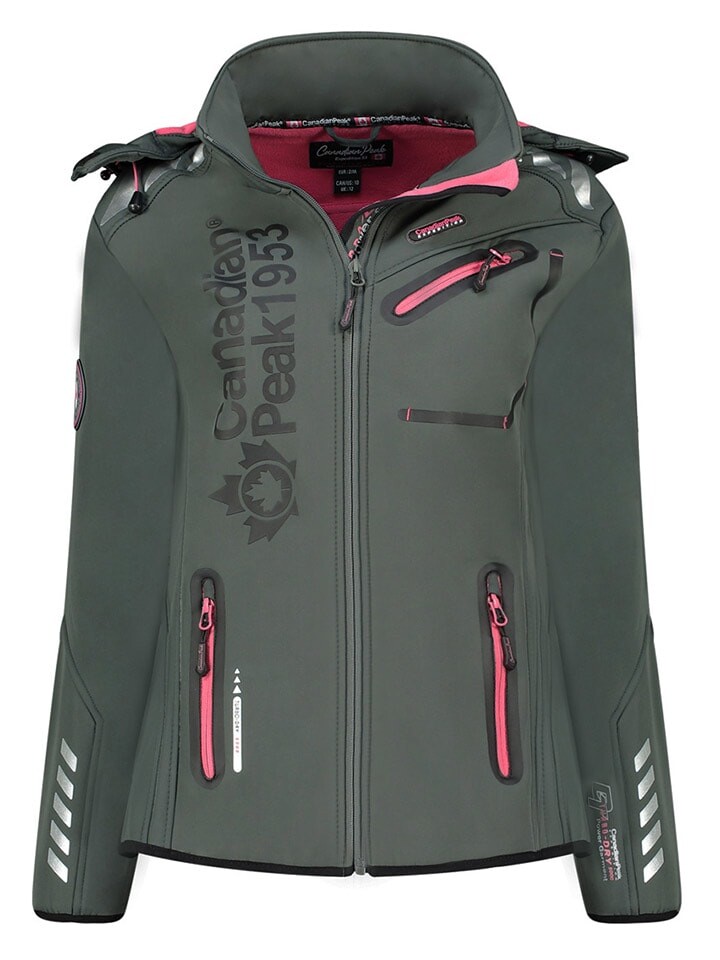 

Куртка софтшелл Canadian Peak Softshelljacke, цвет ReineakGrau/Pink