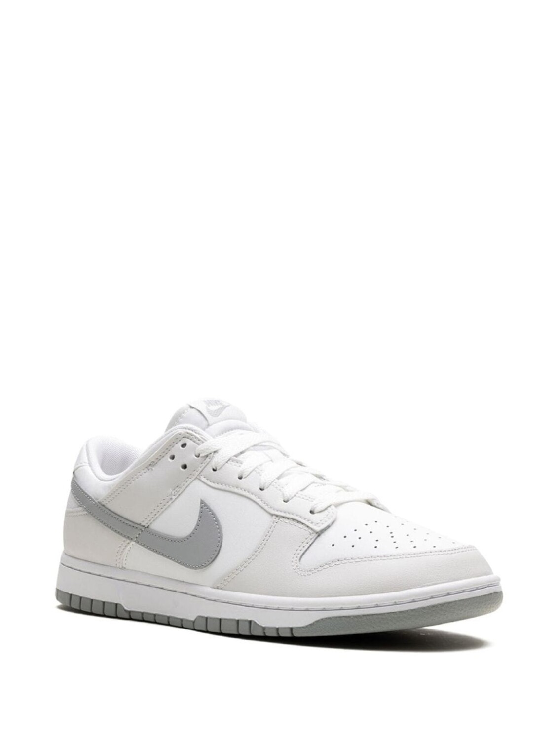 Кроссовки Dunk Low Retro Summit White/Light Smoke Grey Nike, белый — фото 2