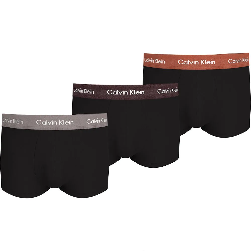 

Трусы-боксеры Calvin Klein Low Rise 3 units, черный