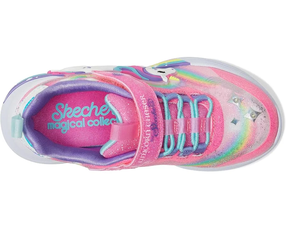 Кроссовки SKECHERS KIDS Unicorn Chaser 302298L 302298L (Little Kid/Big Kid), Pink/Multi — фото 2