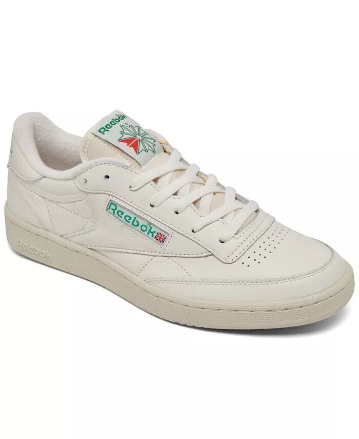 

Мужские кроссовки Club C 85 в винтажном стиле от Finish Line Reebok, белый