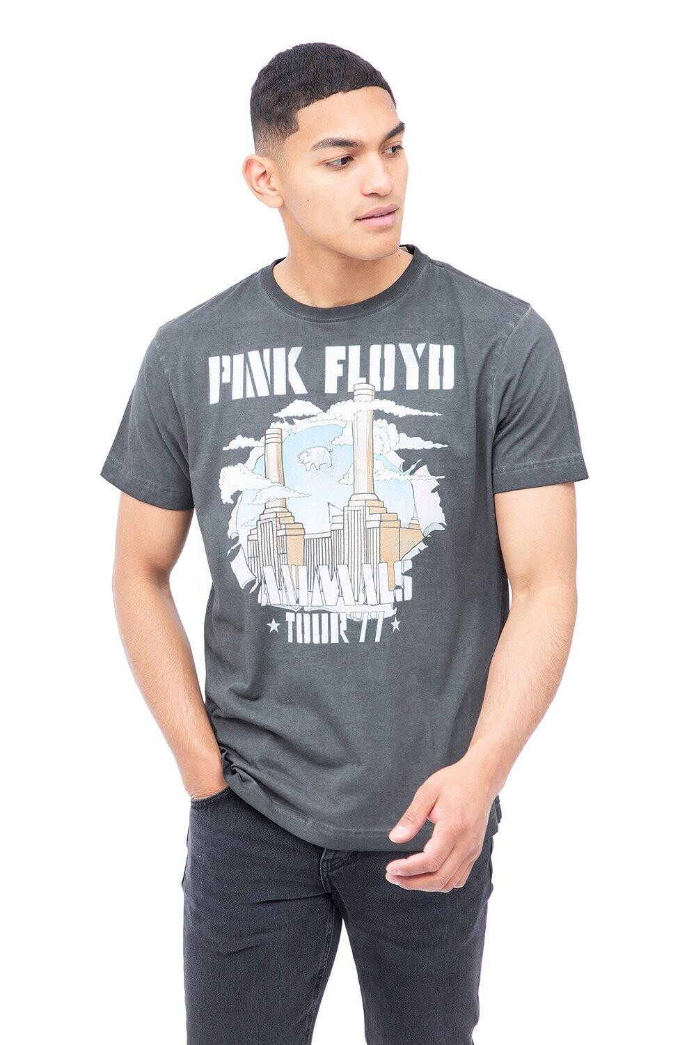 

Хлопковая футболка Animals Tour Pink Floyd, черный