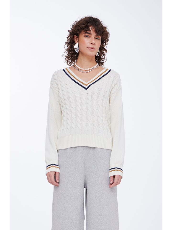 

Толстовка BALL, цвет sweatshirt bafiranze v neck 50405047 schöner strickpullover mit details in