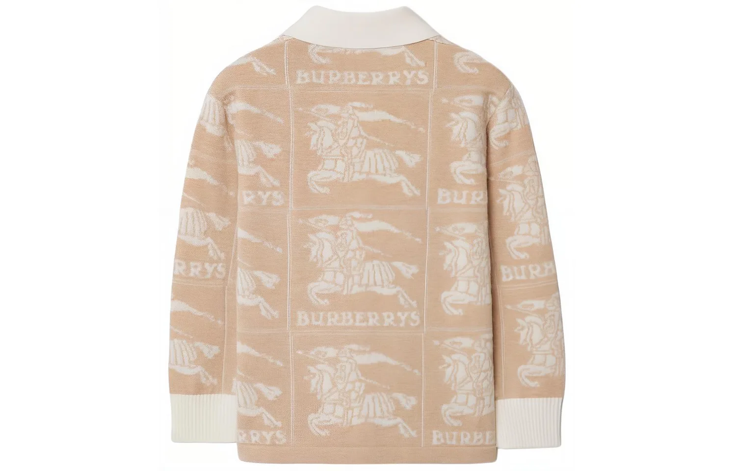 Burberry Свитер SS24 Light Cream детский — фото 4