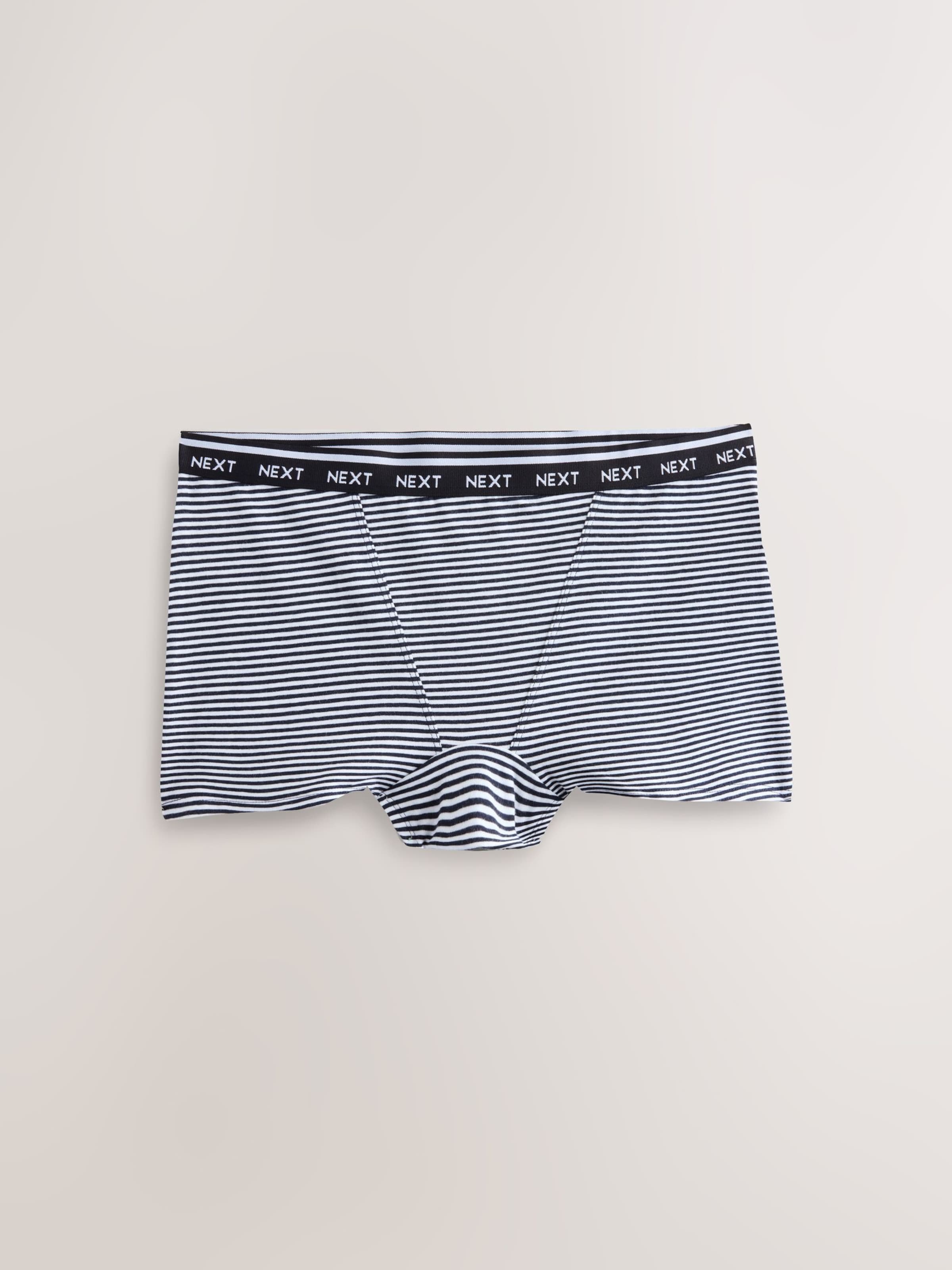 Next Трусы Boyshorts в цветах Dark Blue, Rose, White, Off White — фото 4