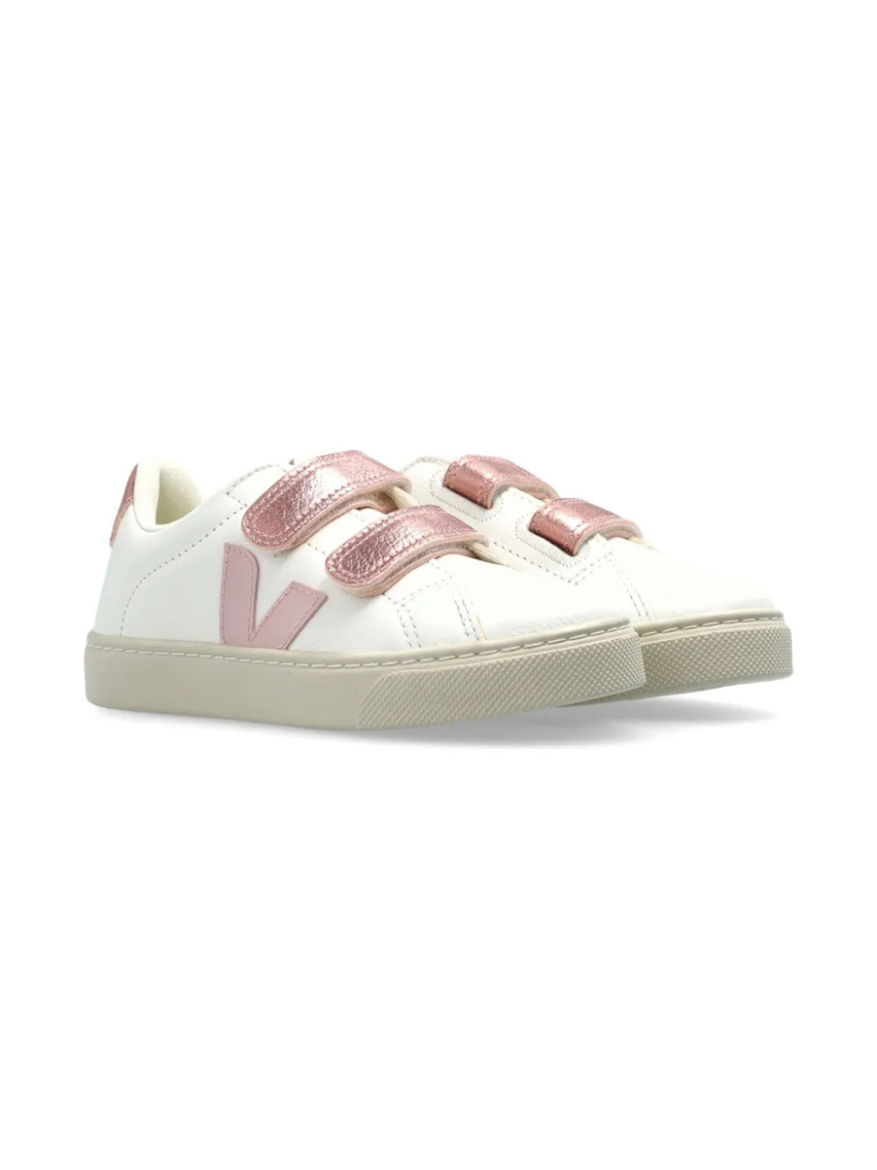 

Кроссовки с логотипом VEJA Kids, белый