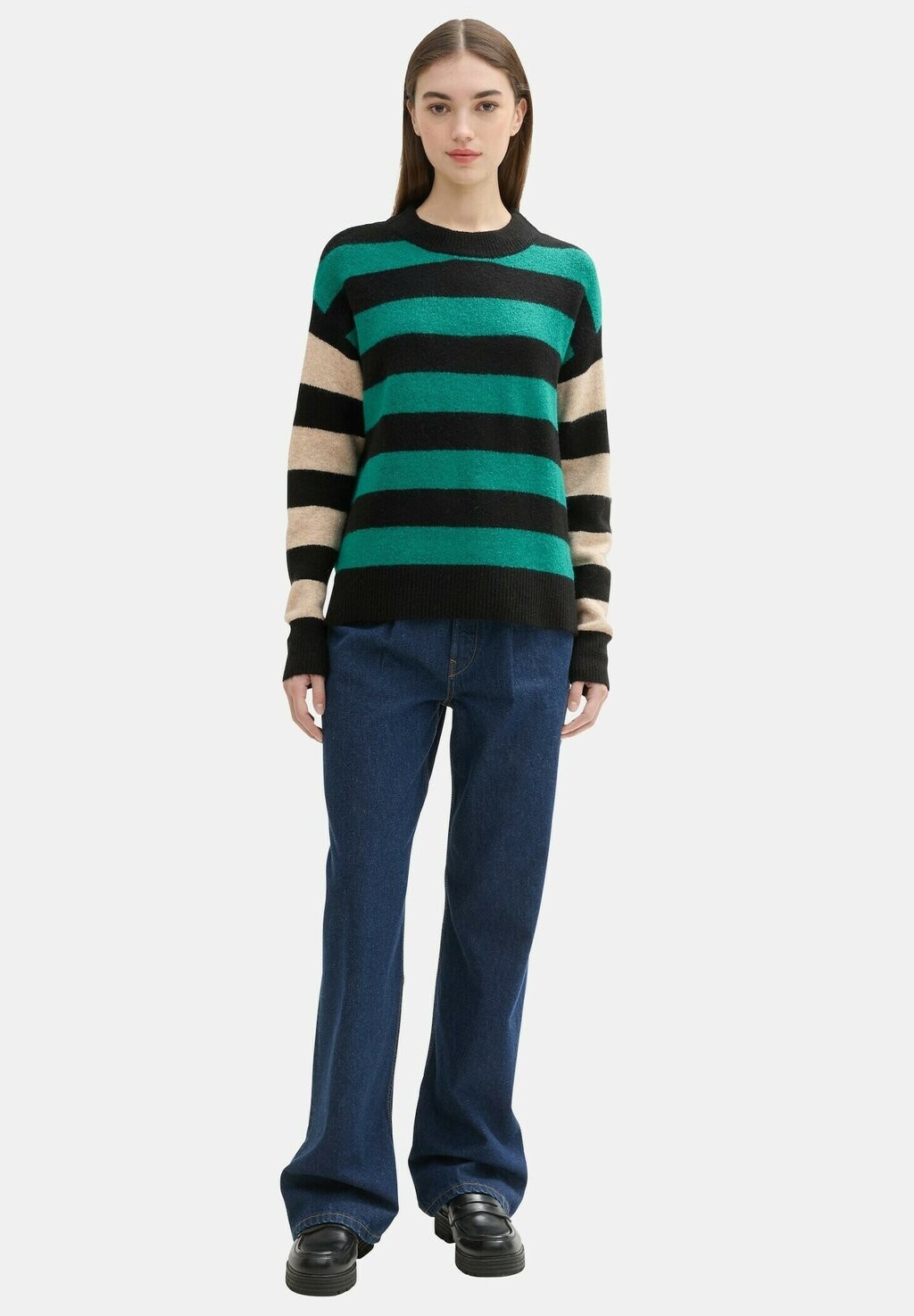 

Джемпер TOM TAILOR DENIM, зеленый