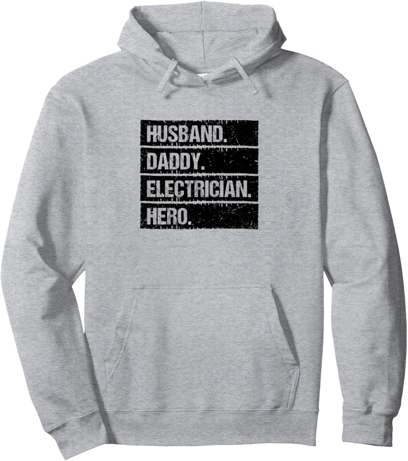 

Муж, папа, электрик, герой, электромонтер, инженер-электрик, толстовка Electrician Gift Idea Lineman Electrical Worker, серый