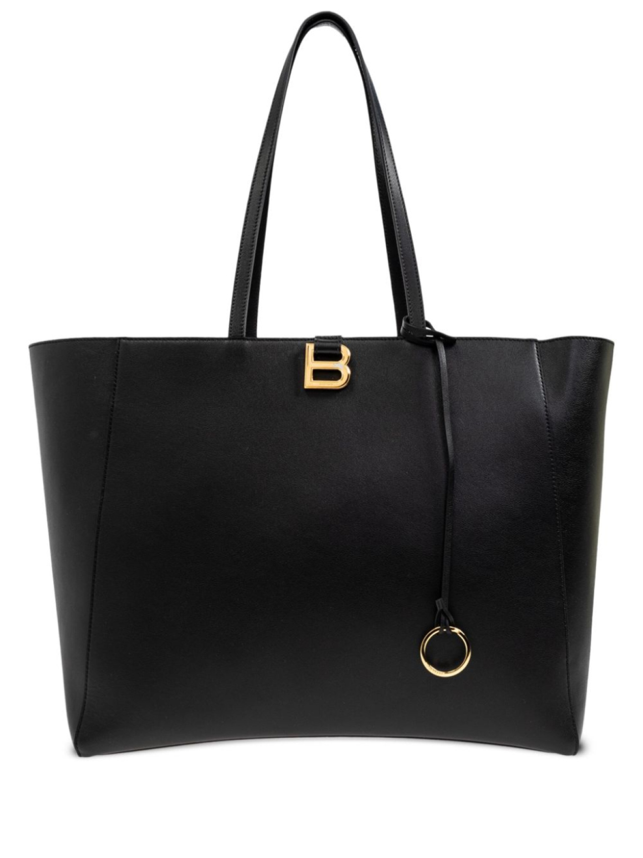 

Большая сумка-тоут Balenciaga Hourglass, черный
