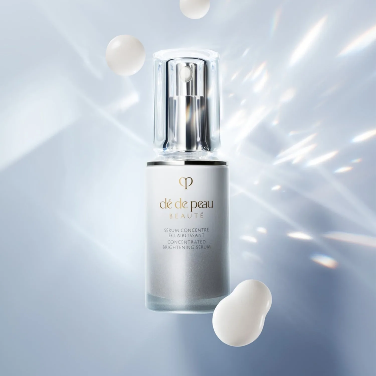 Концентрированная осветляющая сыворотка для лица в виде эмульсии Cle De Peau Beaute, 40 мл — фото 3