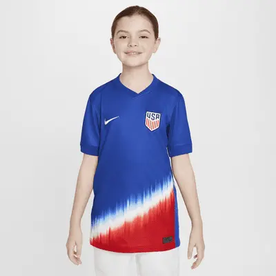 

Джерси Nike USMNT 2024 Stadium Away, цвет Old Royal/Sport Red/White