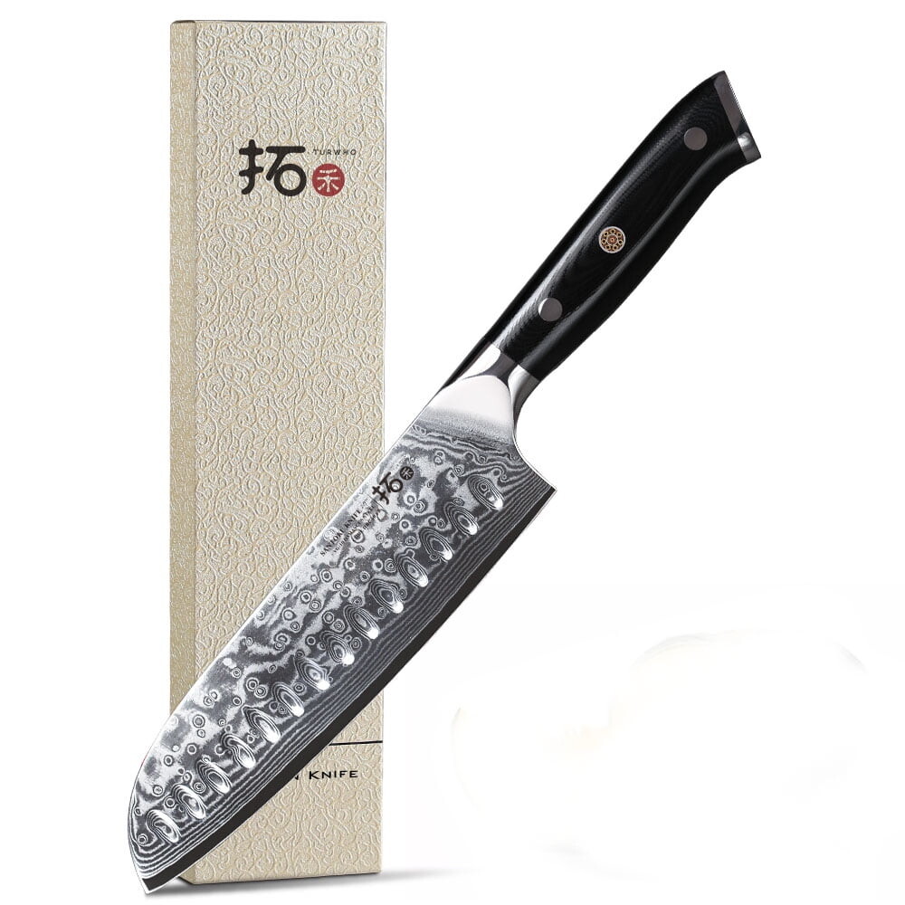 

Нож японский Turwho Santoku VG10