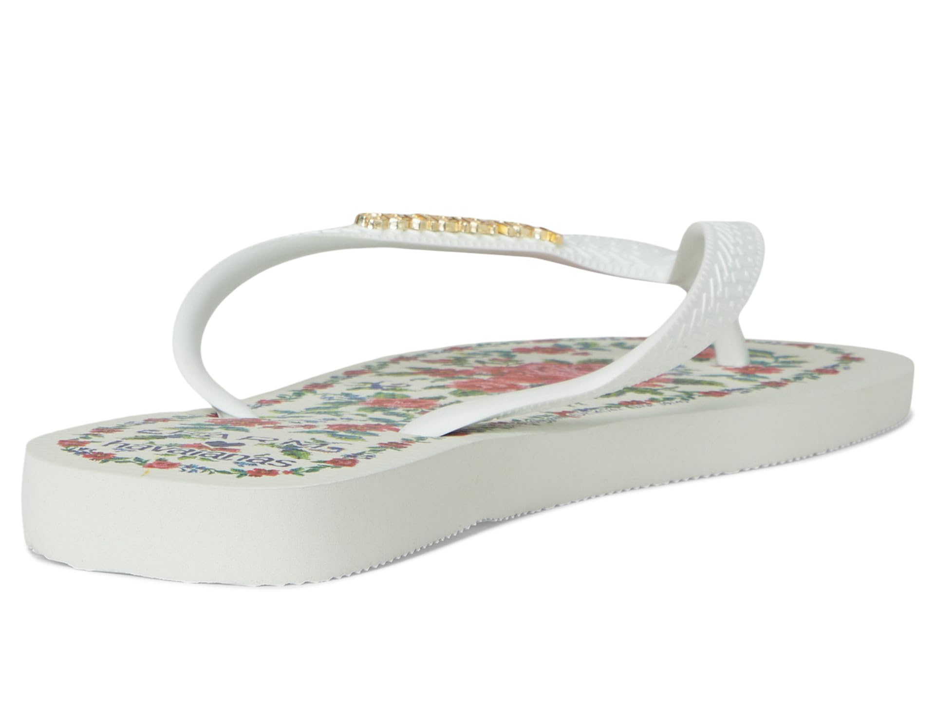 Сандалии Havaianas Farm Flower Tapestry Sandals, белый — фото 4
