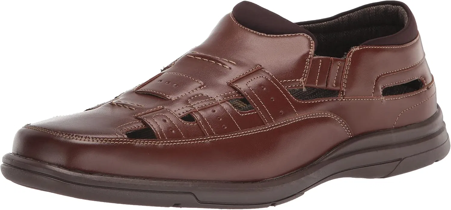 Мужские сандалии-рыбачки Stacy Adams Sebring Fisherman Sandals, Cognac