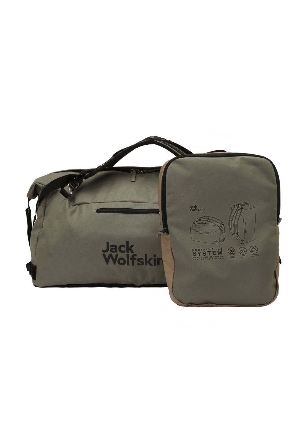 

Дорожная сумка Traveltopia 59 см Jack Wolfskin, цвет Dusty Olive, Хаки, Дорожная сумка Traveltopia 59 см Jack Wolfskin, цвет Dusty Olive
