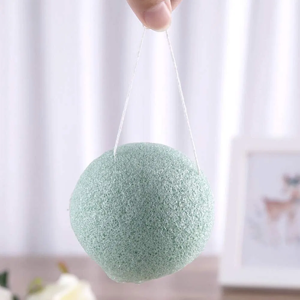 Спонж для лица Konjac Baydog набор 1 шт белый