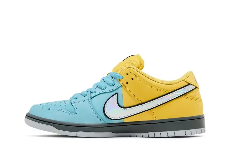 Кроссовки Nike SB Dunk Low, желтый — фото 3