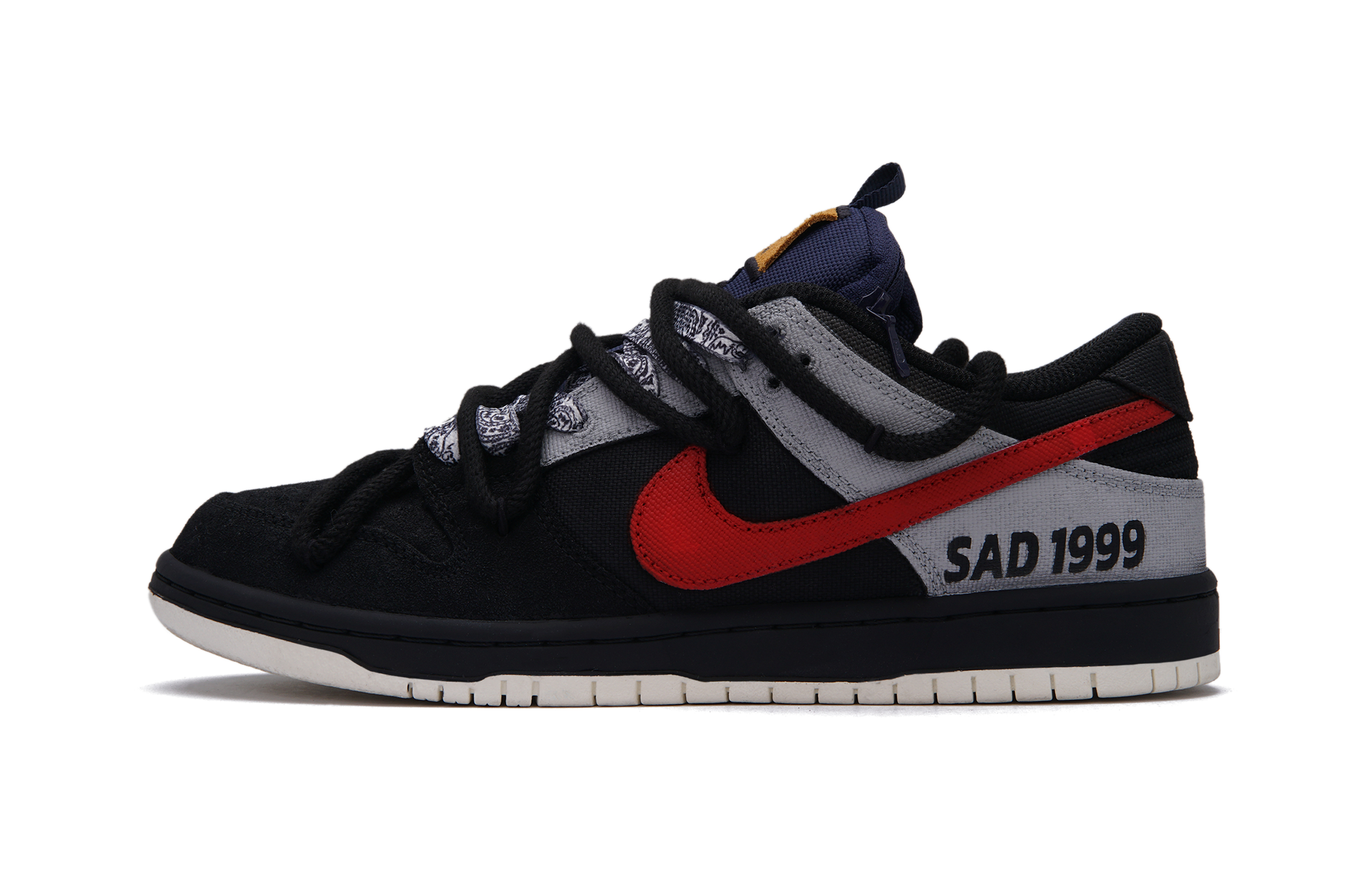 

Nike Кроссовки для скейтбординга Dunk SB Coverage с противоскользящим покрытием, мужские, черные
