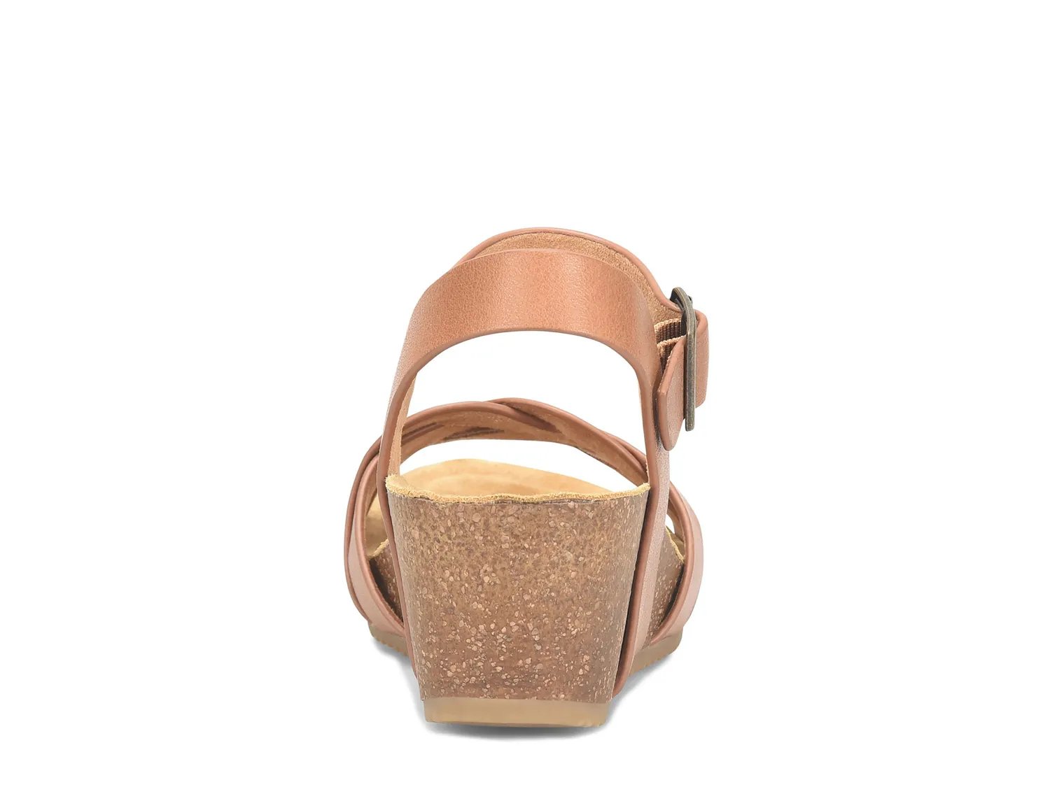 Сандалии Comfortiva Erena Wedge Sandal, Luggage Brown — фото 4