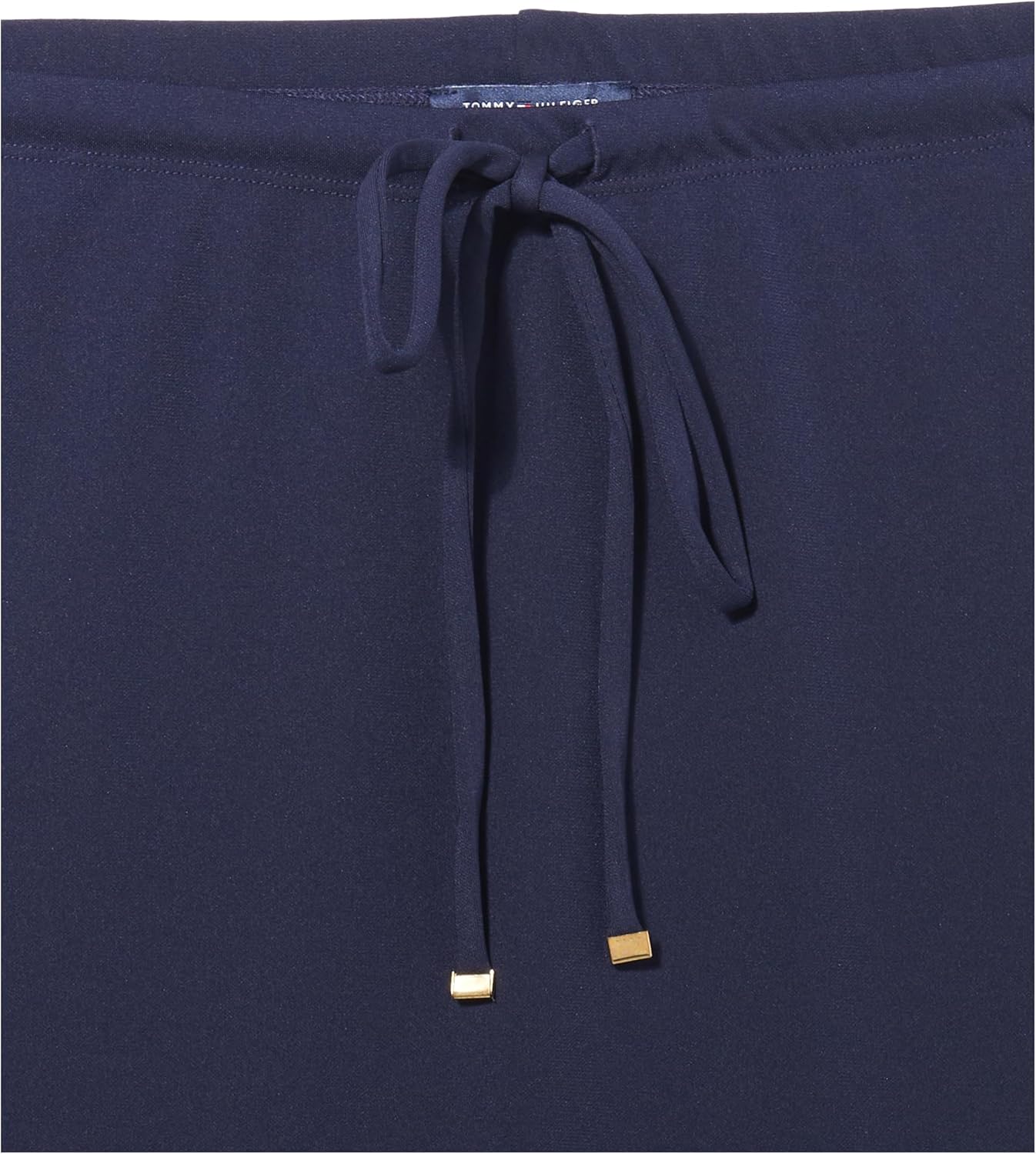 Женская мини-юбка Tommy Hilfiger из однотонного трикотажа в спортивном стиле, Midnight — фото 2