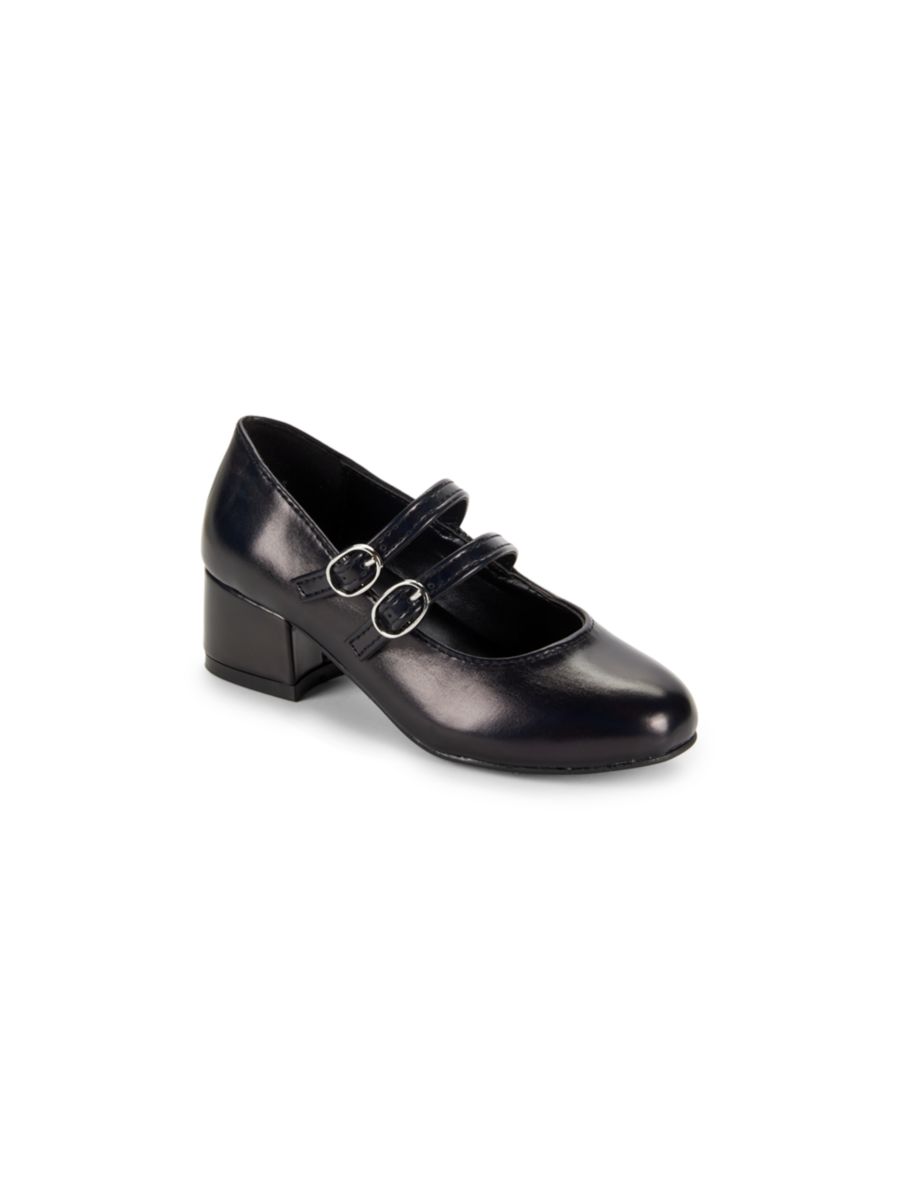 

Туфли-лодочки Nille Block Heel от Girl's Patty Mary Jane Marc Fisher LTD, черный