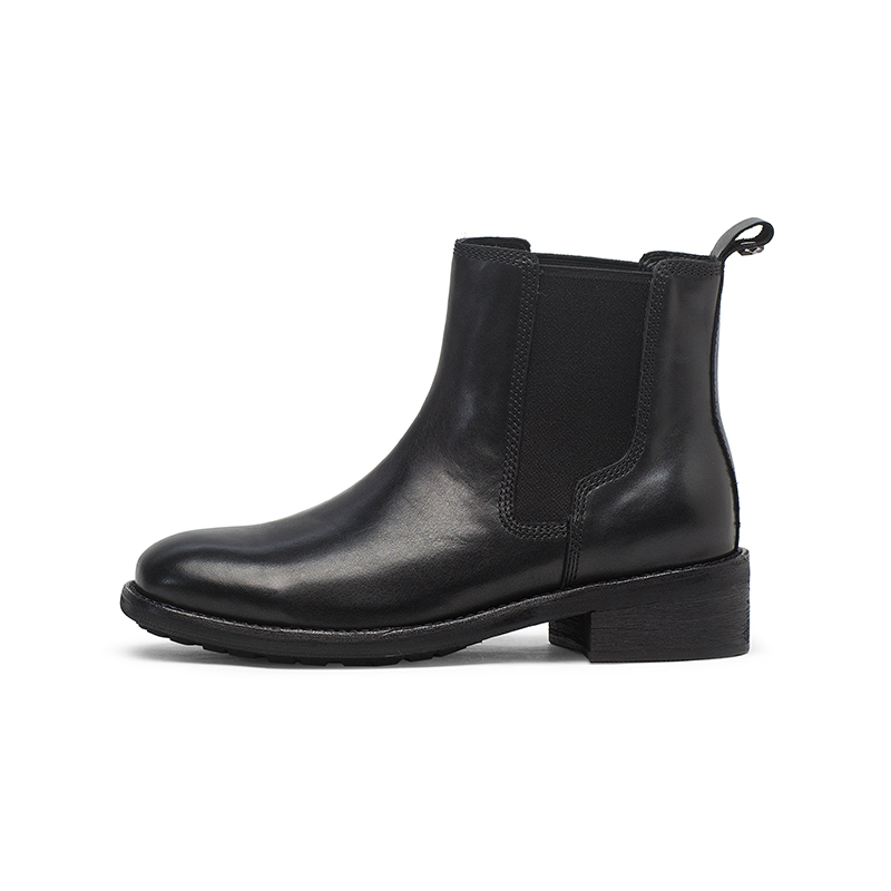 Короткие ботинки челси 4 см женские Coup De Foudre, Black