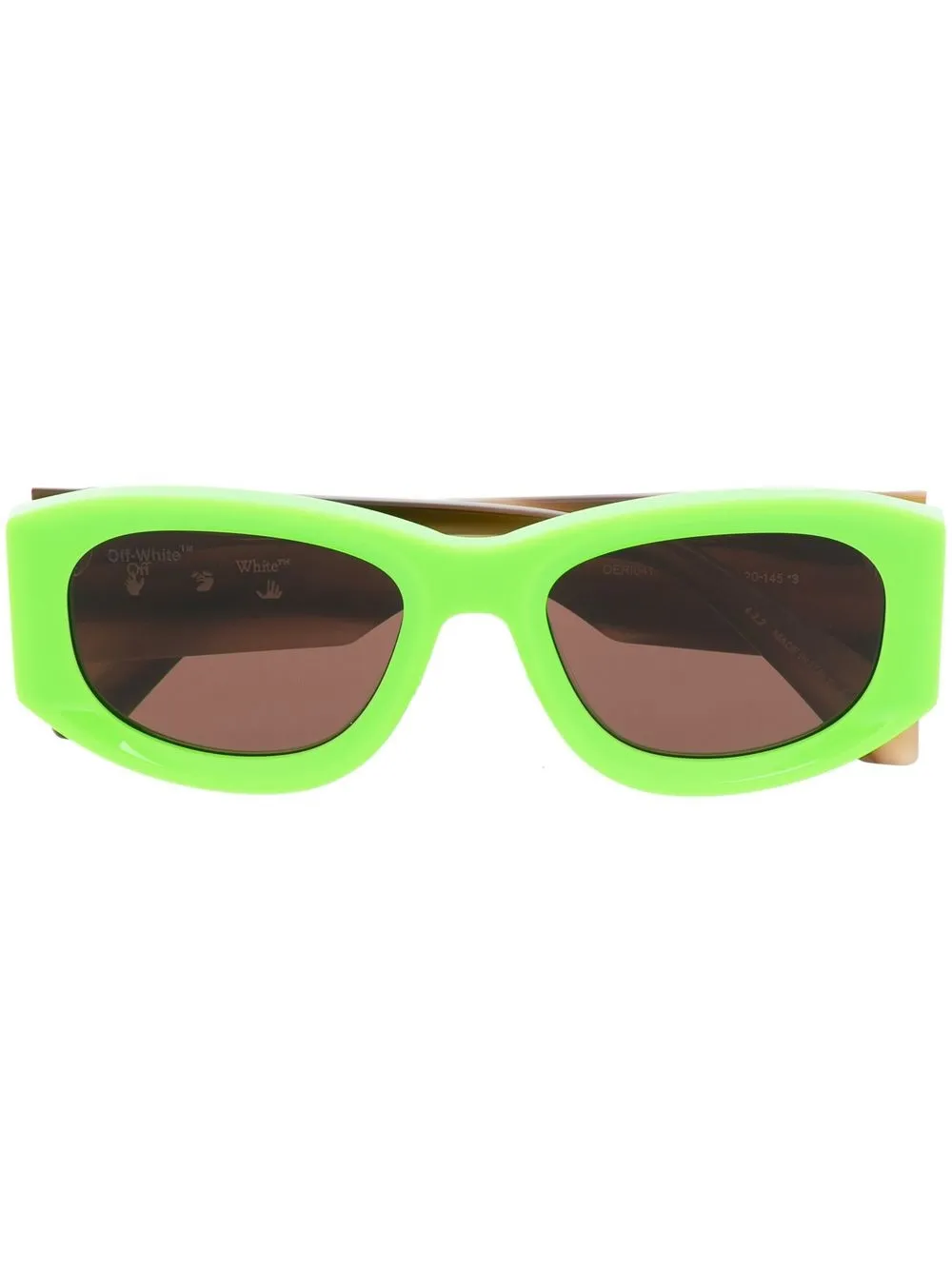 

Солнцезащитные очки с логотипом Off-White Eyewear, зеленый