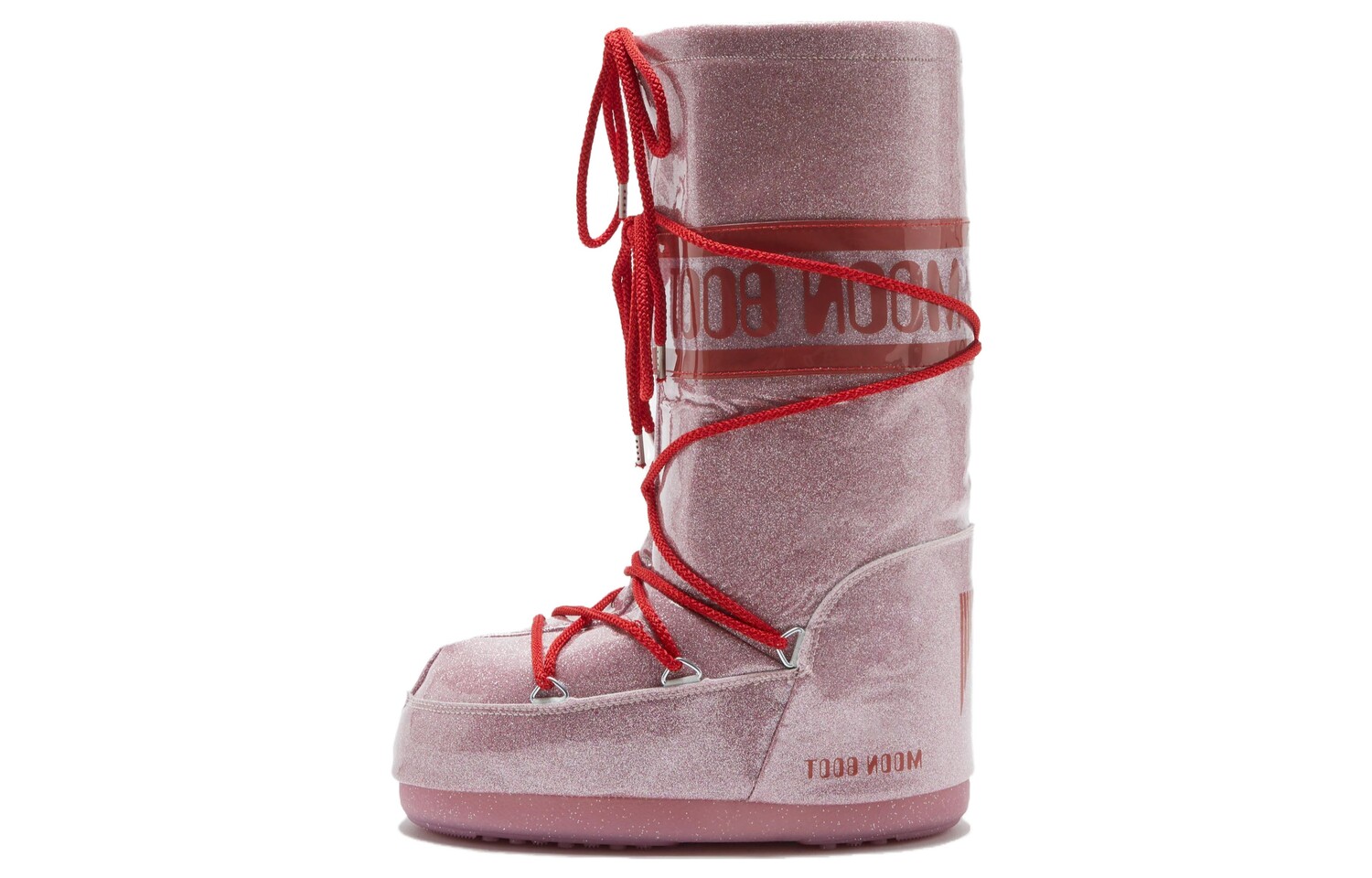 

Ботинки Icon Glitter Snow Moon Boot, цвет Pink sequins