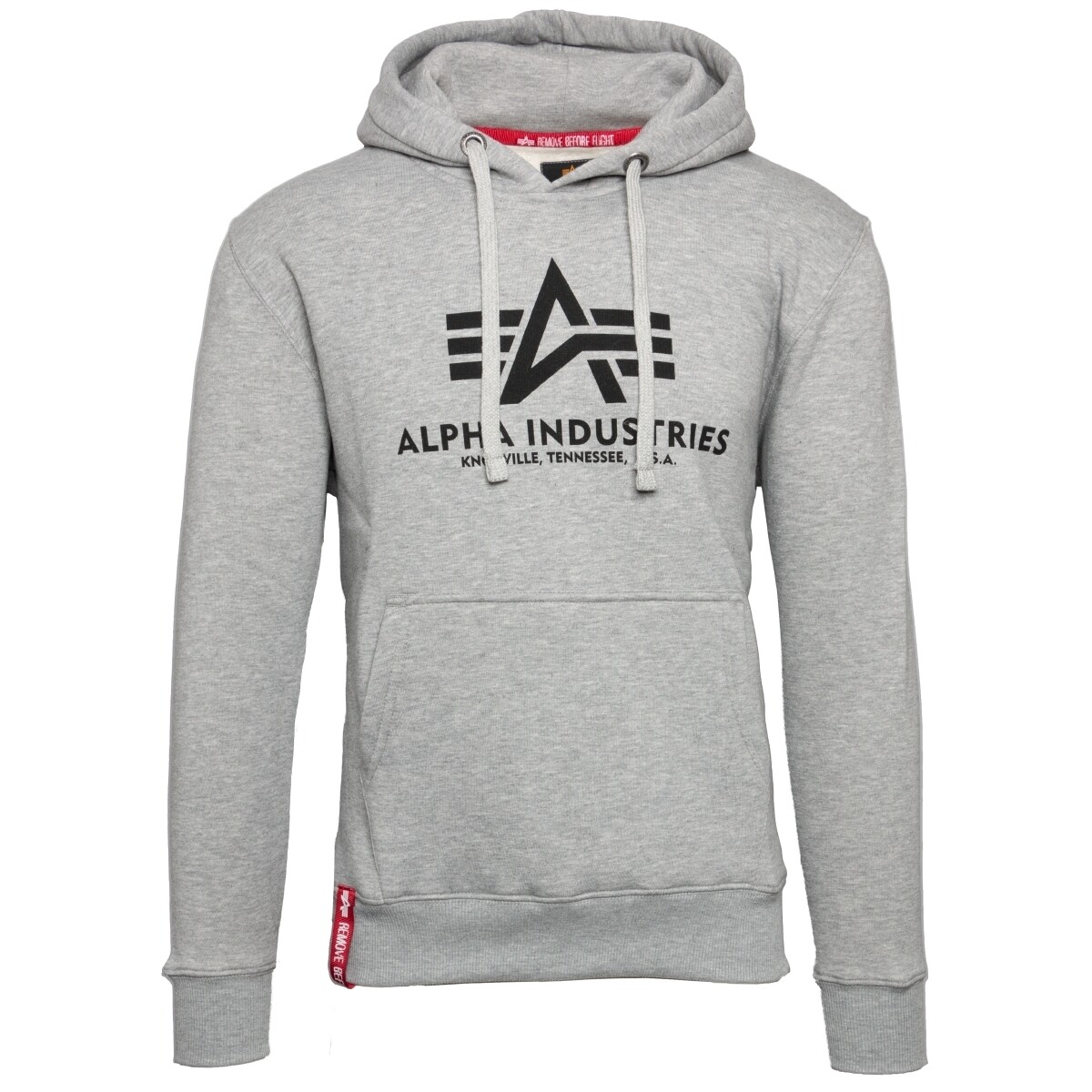 

Толстовка Alpha Industries Kapuzenpullover Basic Hoodie, серый