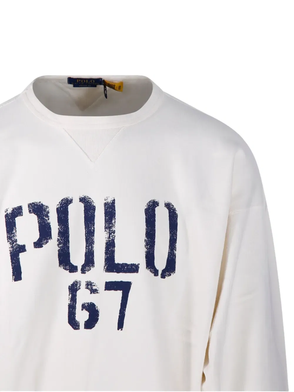 Футболка с логотипом Polo Ralph Lauren, нейтральный — фото 4