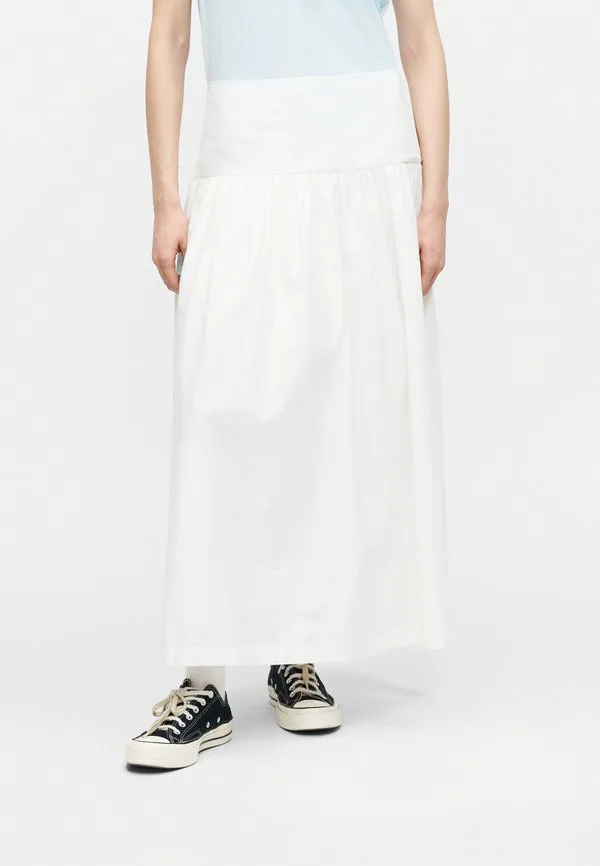 Длинная юбка с заниженной талией Gap, Optic White