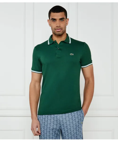 

Футболка поло Regular fit Lacoste, зеленый