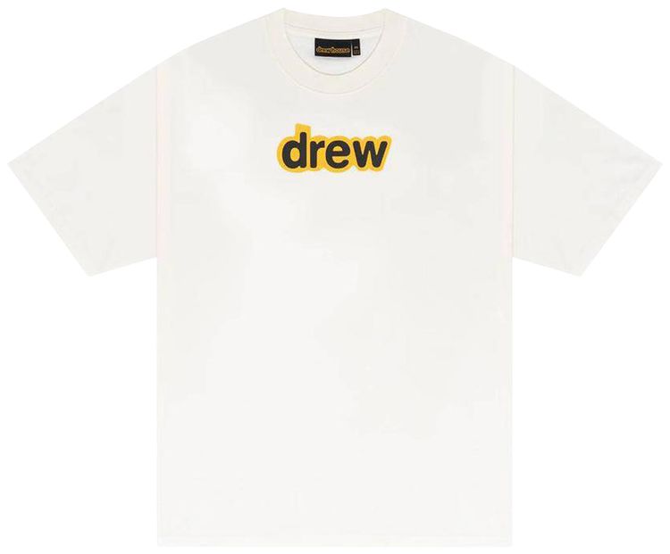 

Футболка Drew House Mascot Short-Sleeve Tee 'Milky White', кремовый