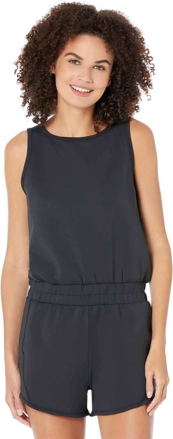 

Комбинезон THRIVE SOCIETE Open Back Romper, черный