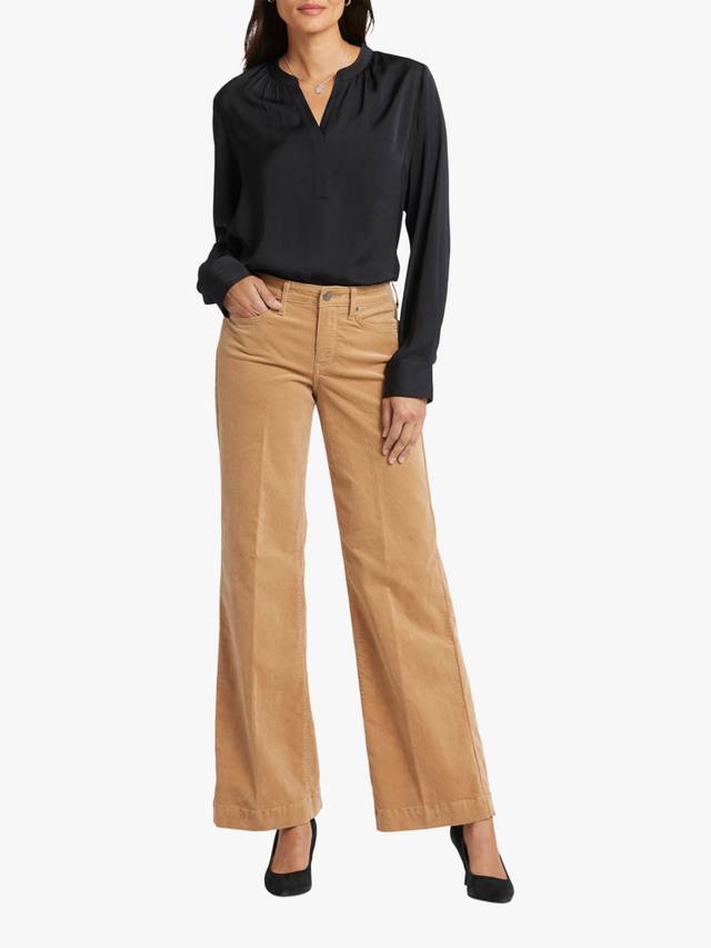 

Брюки Teresa с широкими штанинами NYDJ, Sand Dune