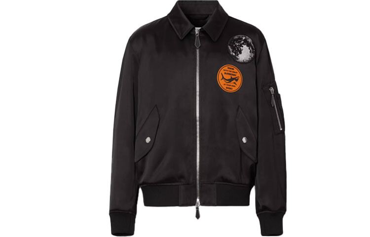 

Мужская куртка Burberry, цвет Black