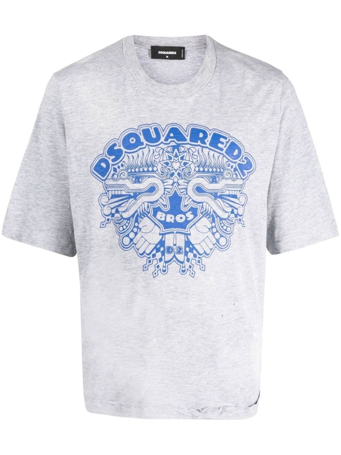 

Dsquared2 футболка с логотипом, серый